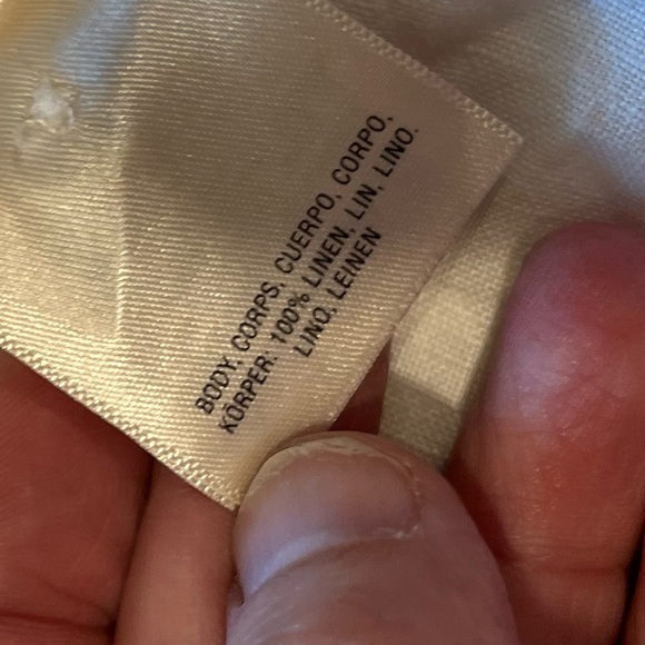 🤍HOLDING HORSES for Anthropologie – White Buttoned Linen Blouse – Size S - Picture 3 of 9